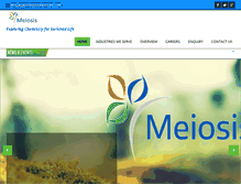 Tablet Screenshot of meiosischemicals.com